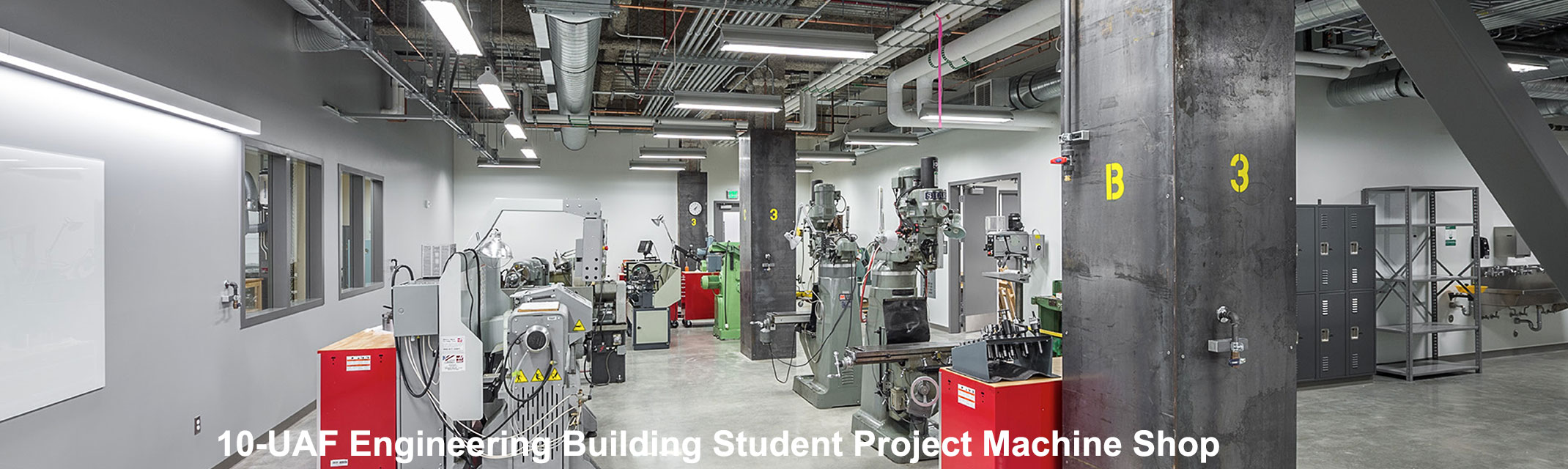 UAF Engineering Building - Student project machine shop