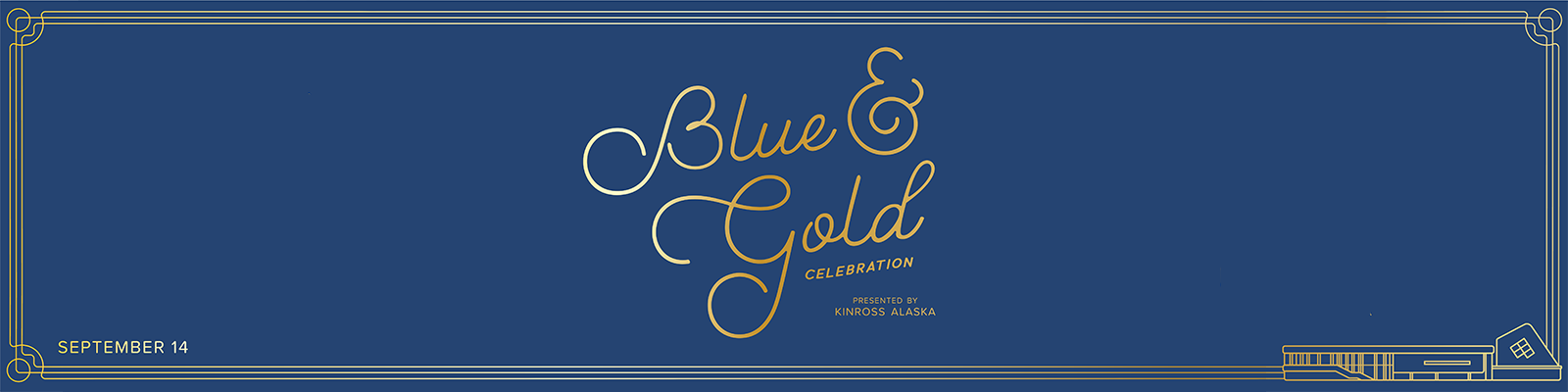 2024 Blue and Gold Celebration logo