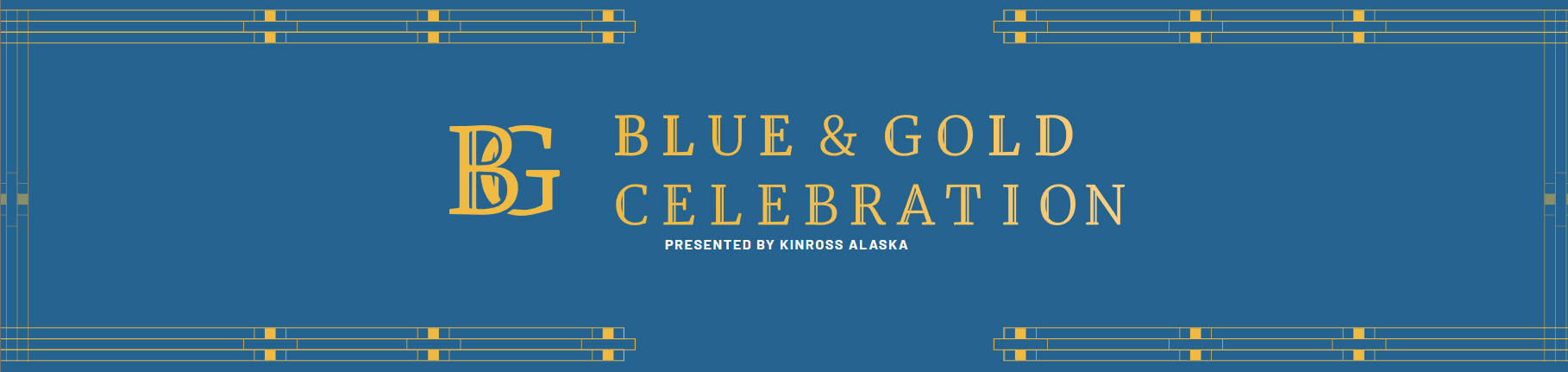 Blue and Gold banner image