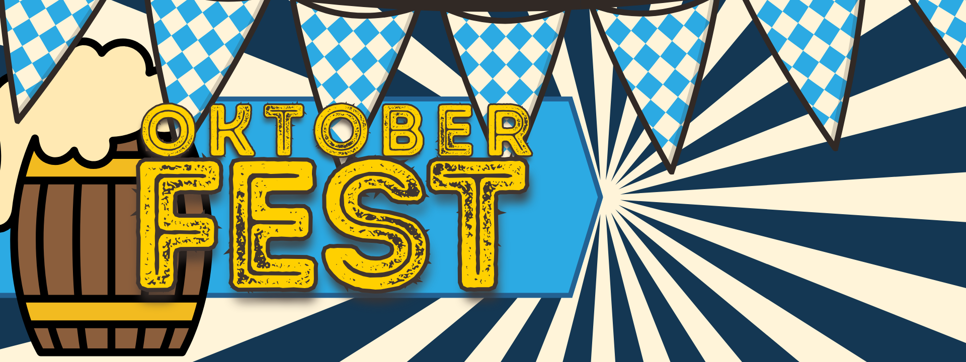 Oktoberfest pub trivia banner