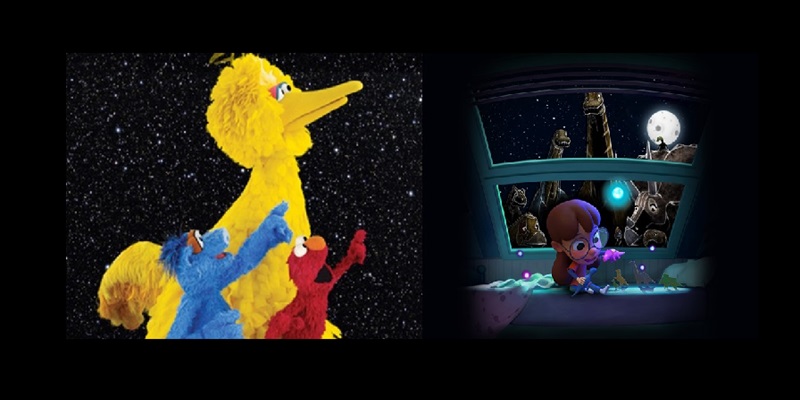 Screenshots from childrens' matinee shows