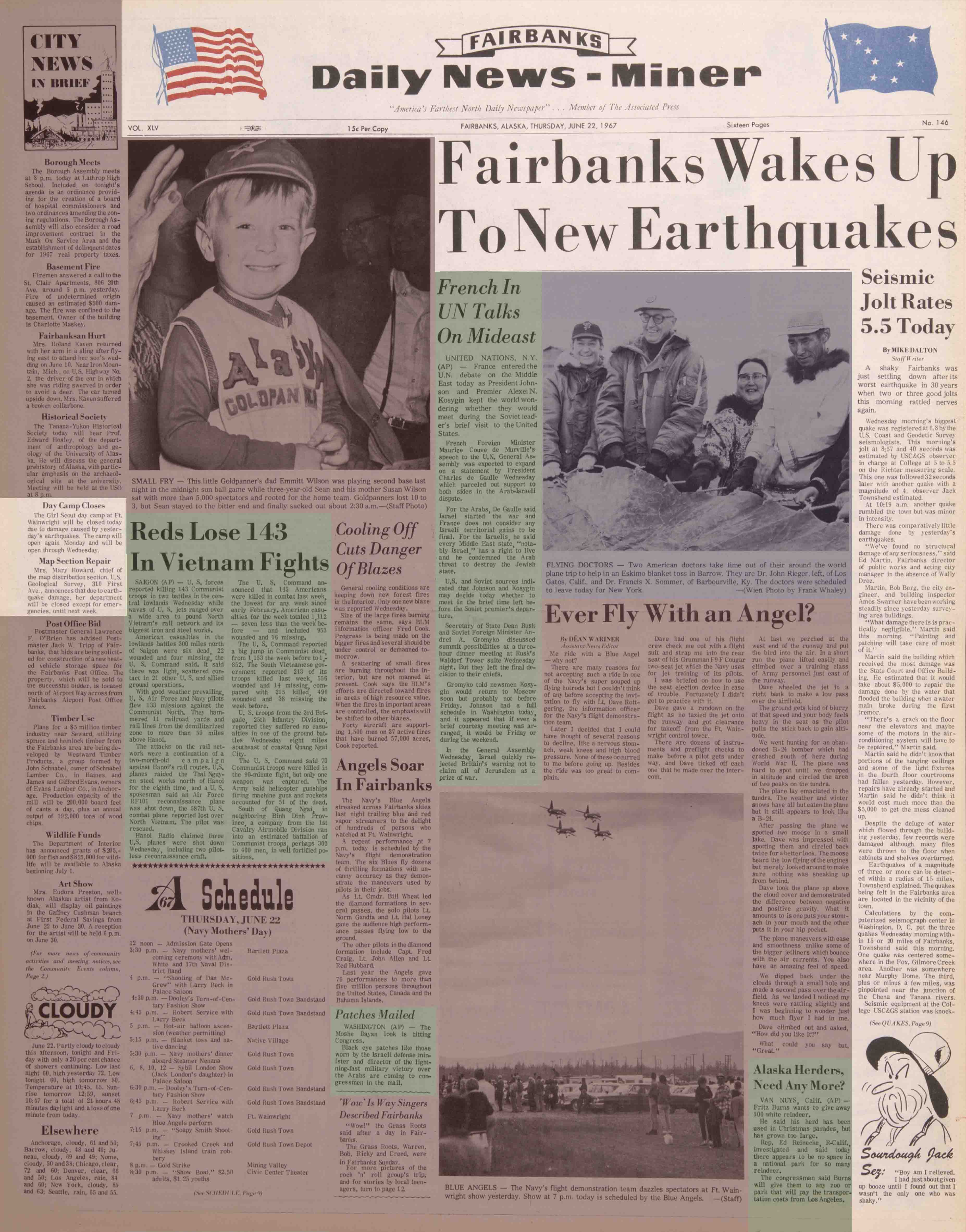1967 June 22, Fairbanks Daily News-Miner (pg 1)