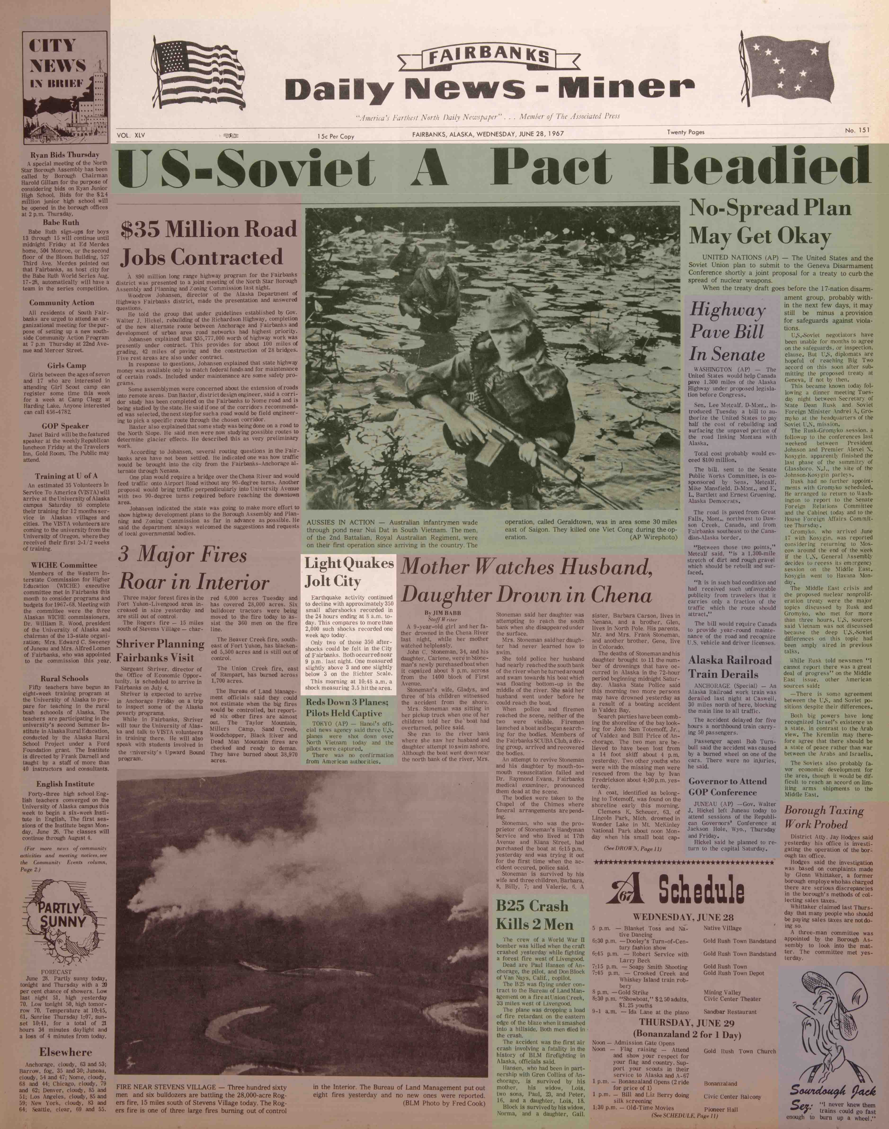 1967 June 28, Fairbanks Daily News-Miner (pg 1)