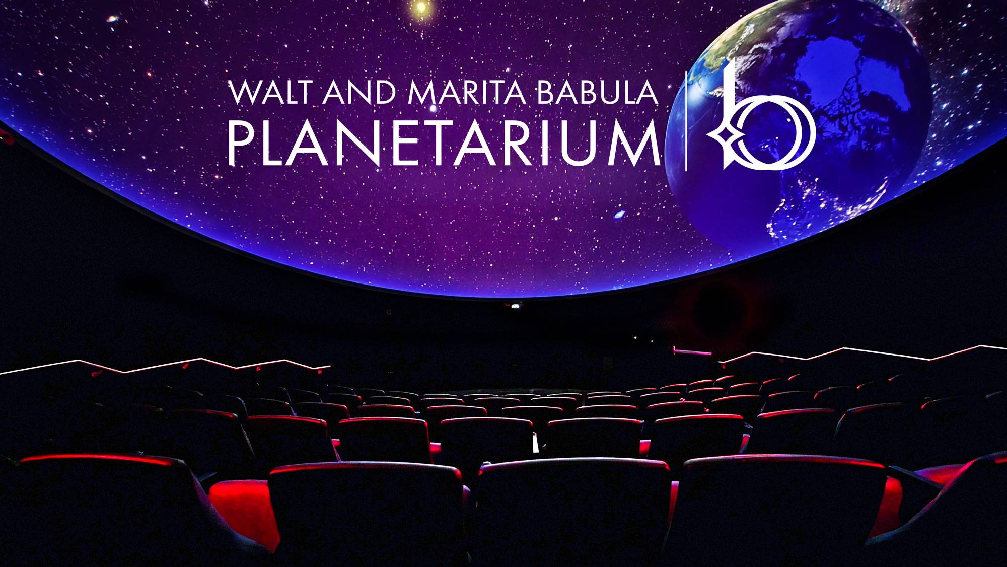 Wlat & Marita Babula Planetarium screen & seats