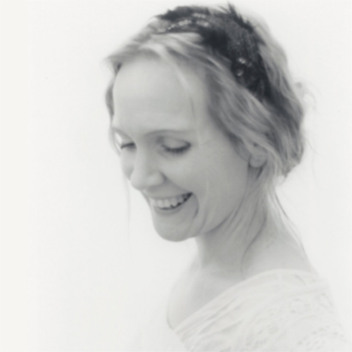 A soft black and white image of Maria Misgeld. Photo credit: Maria Misgeld