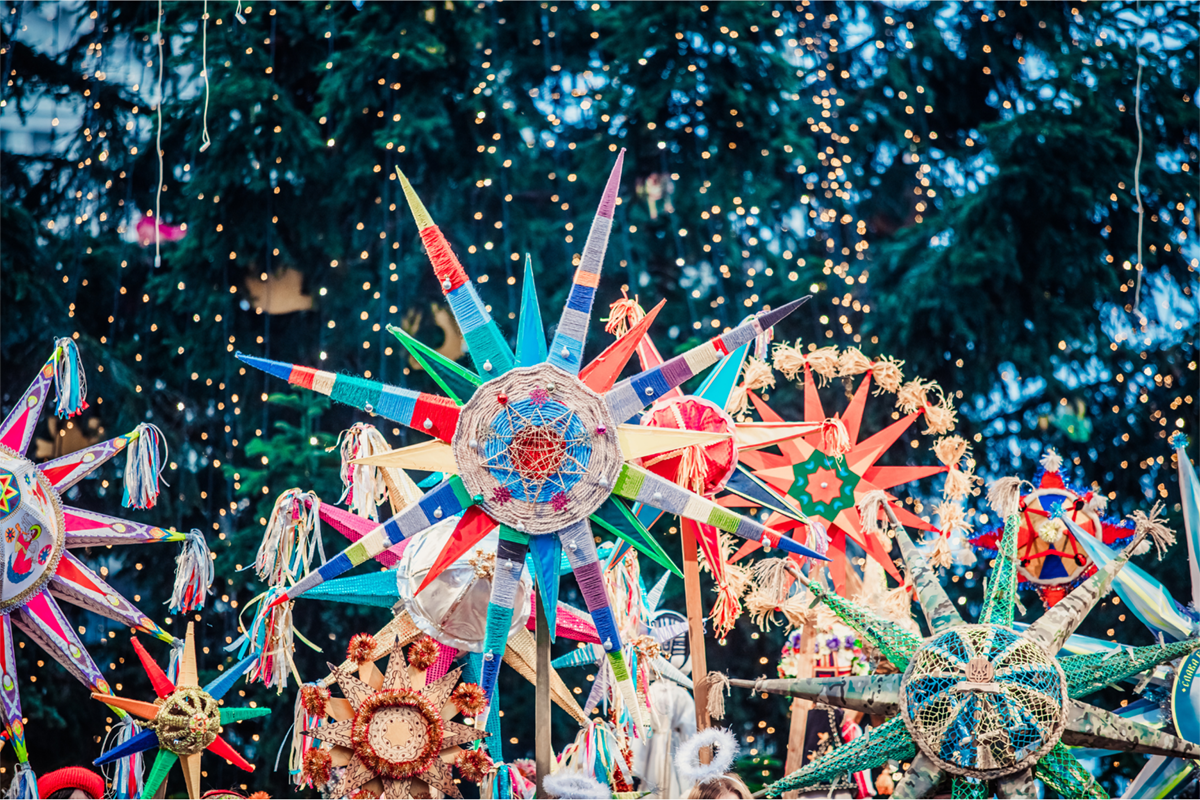 Celebration of Orthodox Christmas in Lviv, Ukraine. Parade of Christmas Stars. Photo courtesy of Canva