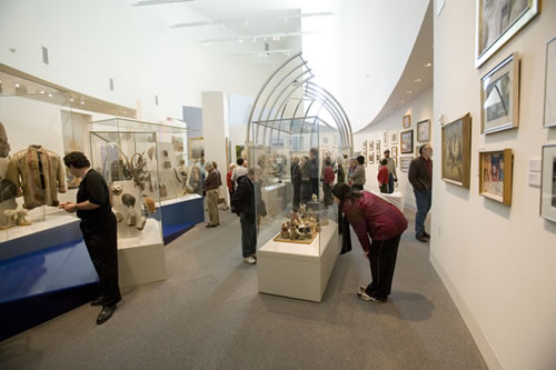 Gallery area of the new Rose Berry Gallery