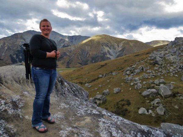 Photo courtesy of William R. Simpson. Justine A. Burd studies atmospheric chemistry in the Arctic.