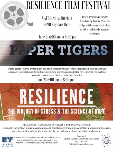 Resilience Film Festival flyer