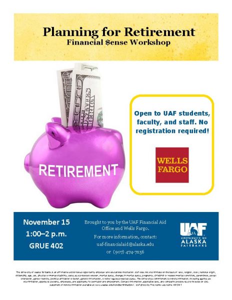 Financial Sense Workshop Flyer