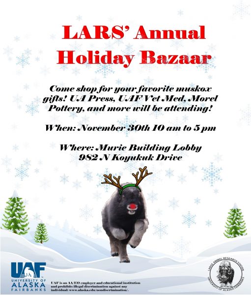 Lars holiday bazaar flyer