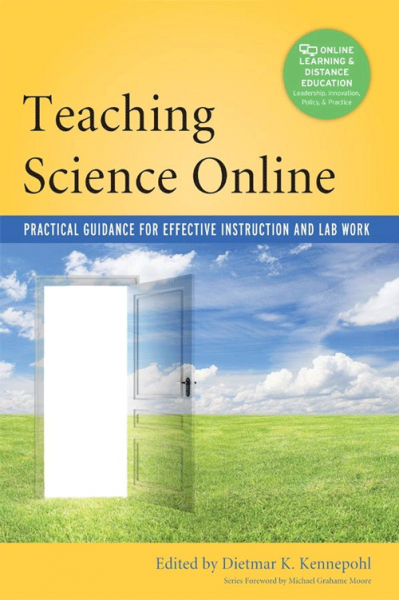 Cover of "Teaching Science Online"