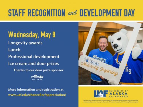 Staff Recognition and Development Day 2019 e-screen