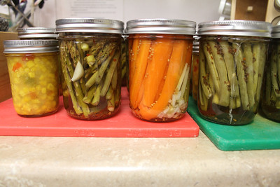Photo courtesy of UAF Cooperative Extension Service. A series of classes beginning Oct. 24 in Palmer will show participants how to preserve foods, including some in jars like these.