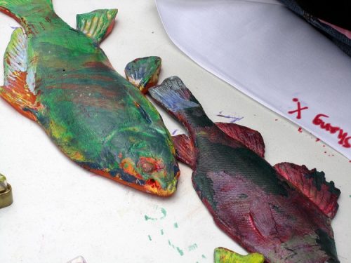 Photo courtesy of the U.S. Fish and Wildlife Service.. Make fish prints at this month's ARTSci Teen Workshop at the museum.