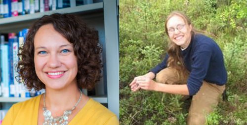 Kristin Timm and Katie Spellman are the newly appointed faculty fellows within the Honors College's Climate Scholars Program. Photos courtesy of Kristin Timm and Katie Spellman.