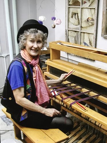 Penny Wakefield was an instructor of weaving at UAF from 2000 until her death in 2020. Photo courtesy of the Art Department.