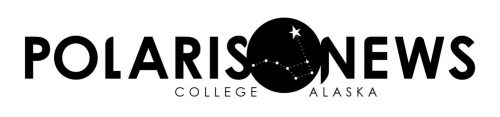 Logo that says Polaris News, College Alaska, with an image of the Big Dipper in a black circle