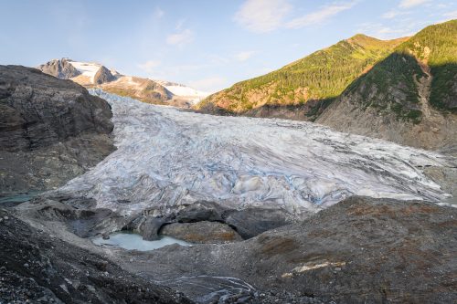 Photo by Molly Tankersley. Mendenhall Glacier is one of the many Alaska glaciers contributing to the circumpolar ice loss highlighted in this year’s Arctic Report Card.