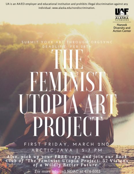 Flyer for the Feminist Utopia Art Project