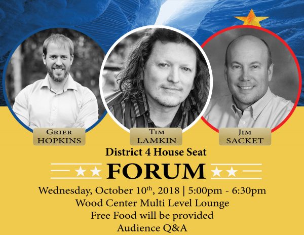 Flyer for state house forum