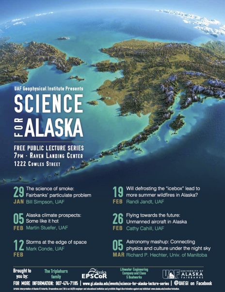 Science for Alaska lecture series flyer