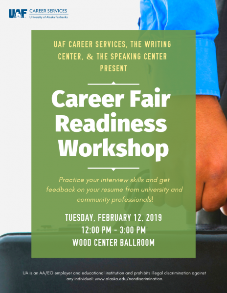 Career fair readiness workshop flyer