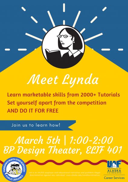 Lynda.com training flyer