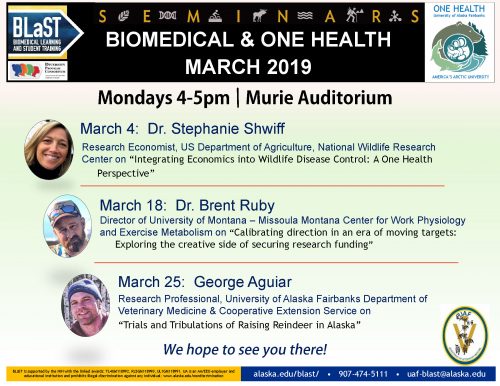 March One Health seminar flyer