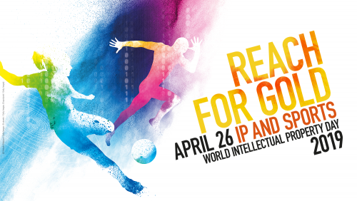 Reach for gold intellectual property day 2019 graphic