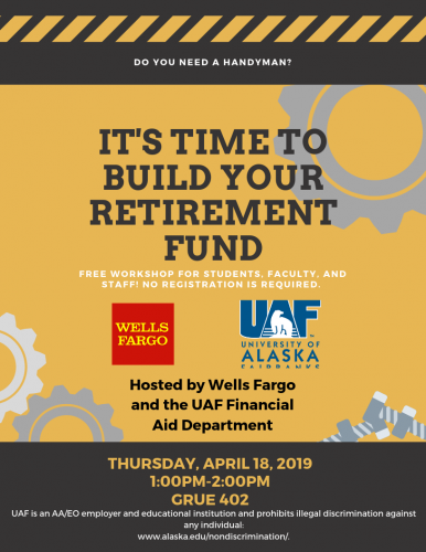 Retirement fund workshop flyer