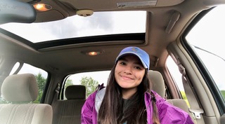 Laci Andrew was named the Bristol Bay Campus Student of the Month for March 2021. Photo courtesy of Laci Andrew.