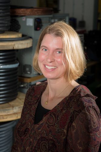 Erin Whitney was elected to the Chugach Electric Association's board of directors in May 2021. Whitney is a research faculty member with UAF's Alaska Center for Energy and Power. Photo courtesy of ACEP.