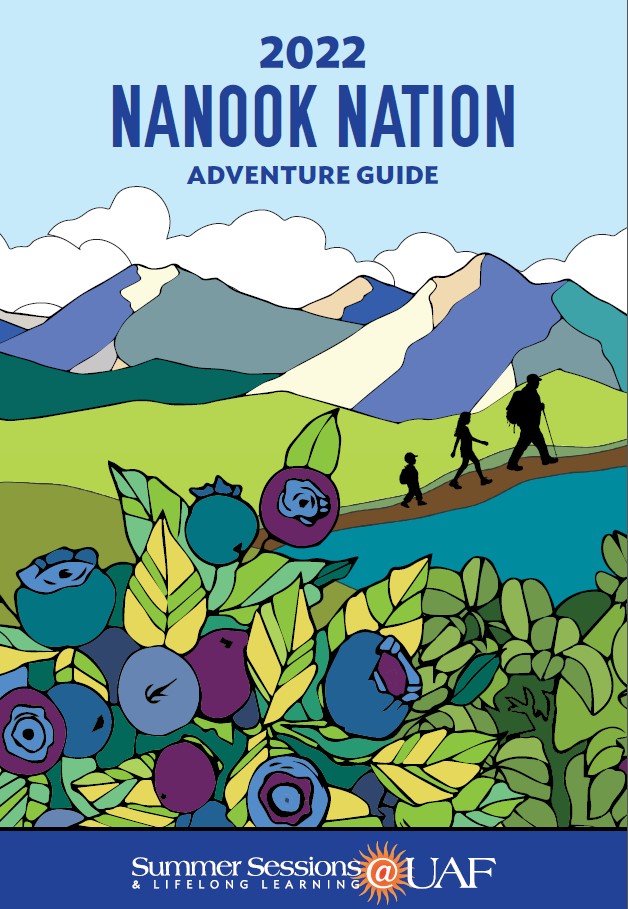 Cover of the 2022 Summer Sessions Adventure Guide booklet