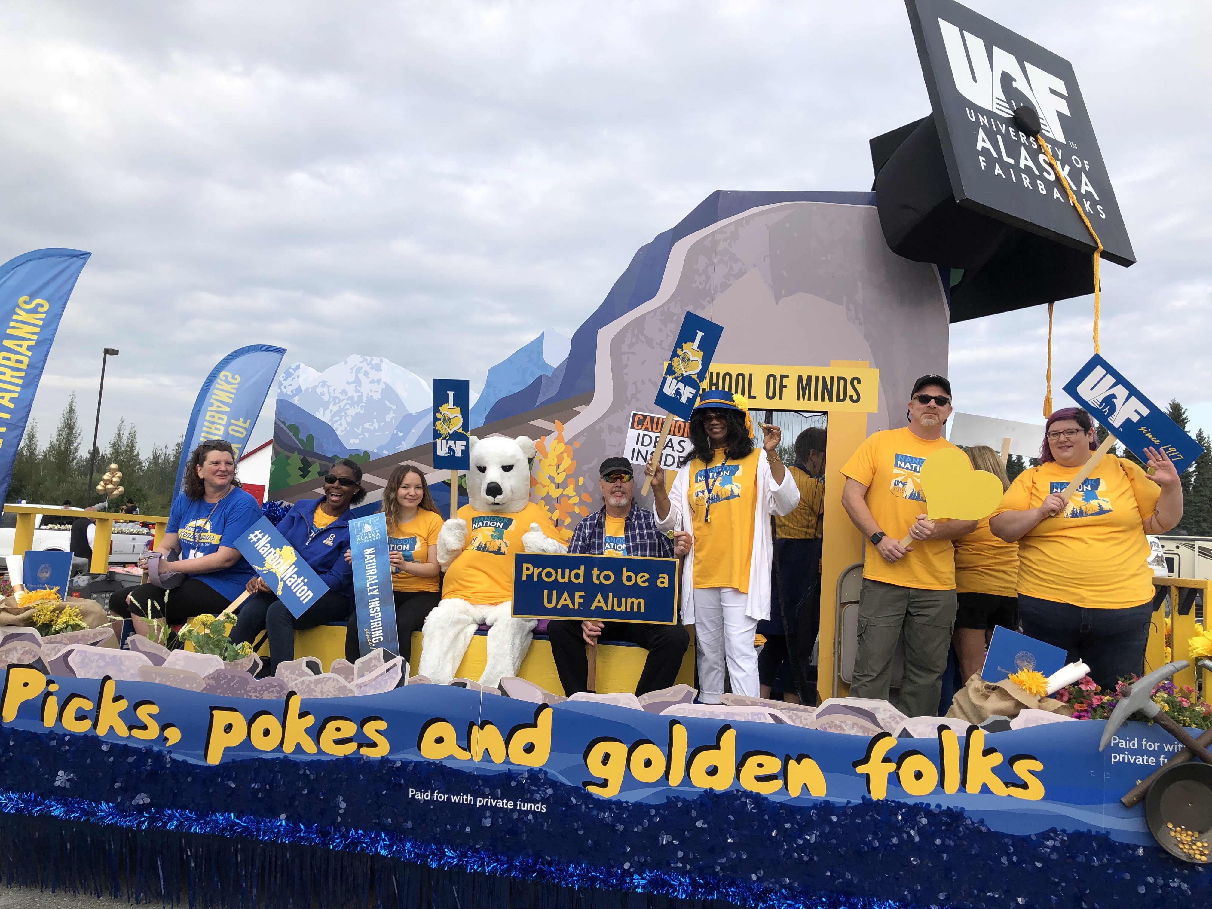Golden Days parade float 2019