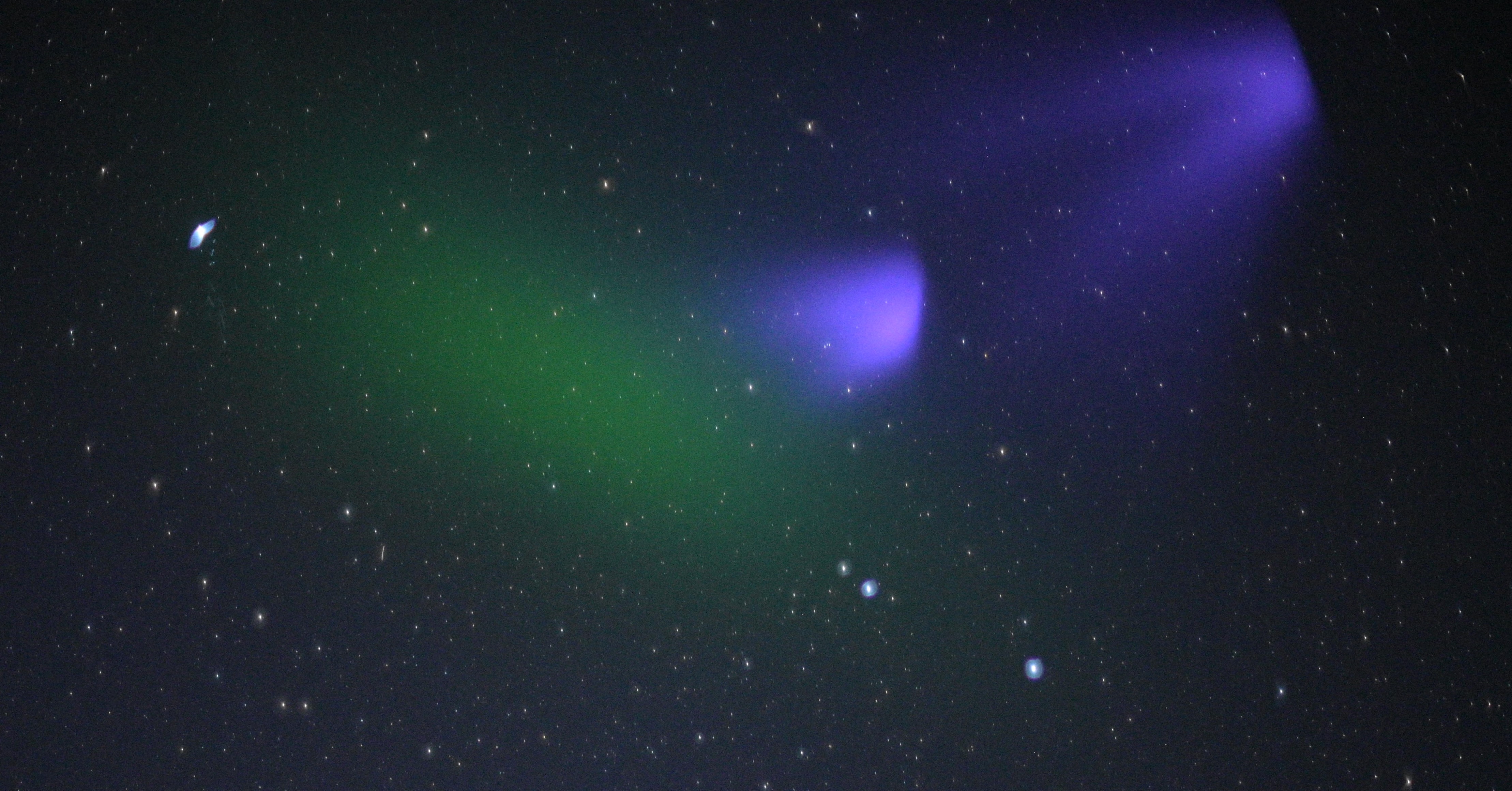 Barium clouds in the KiNET-X experiment