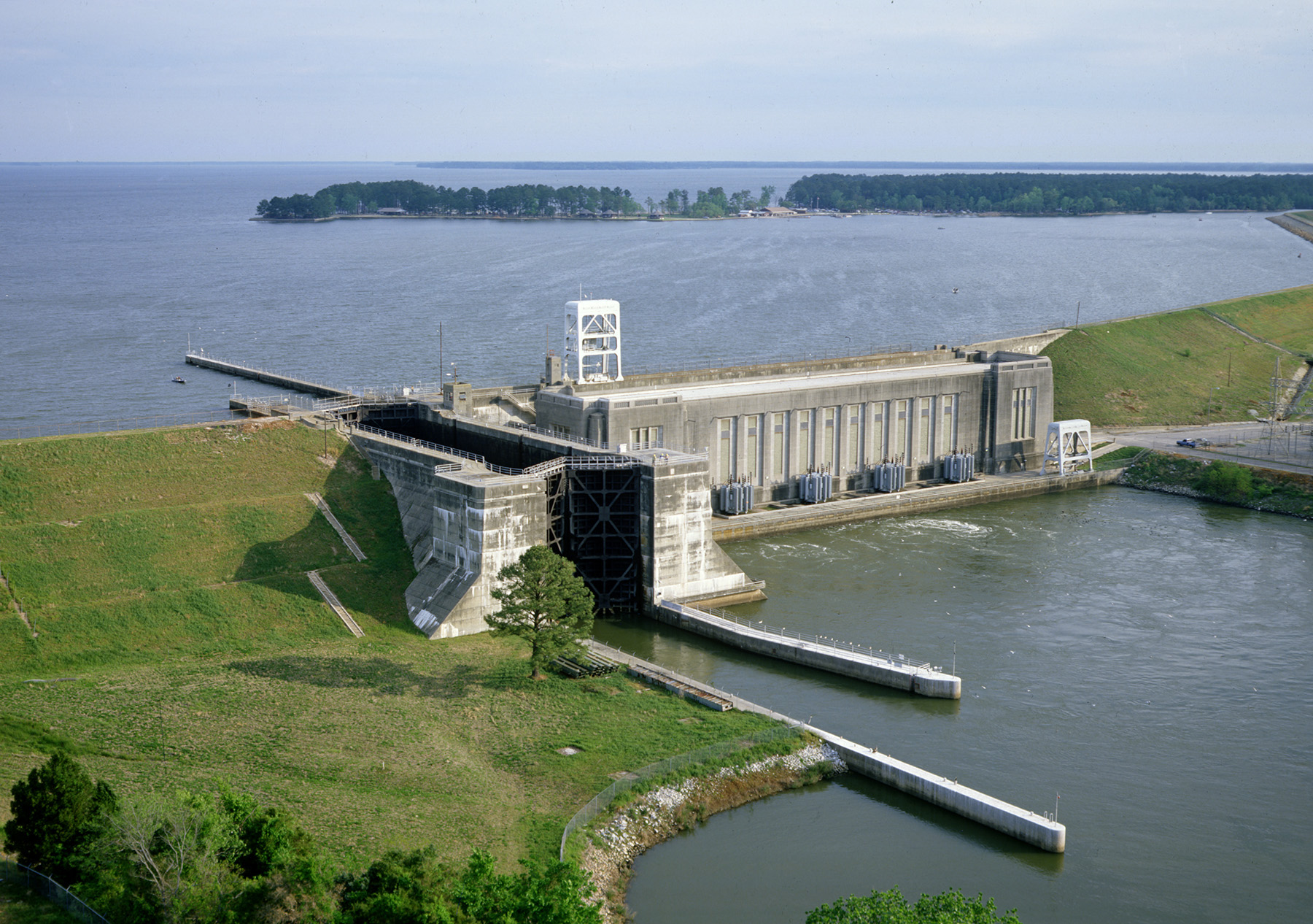 The Pinopolis Lock in the Charleston, South Carolina, area