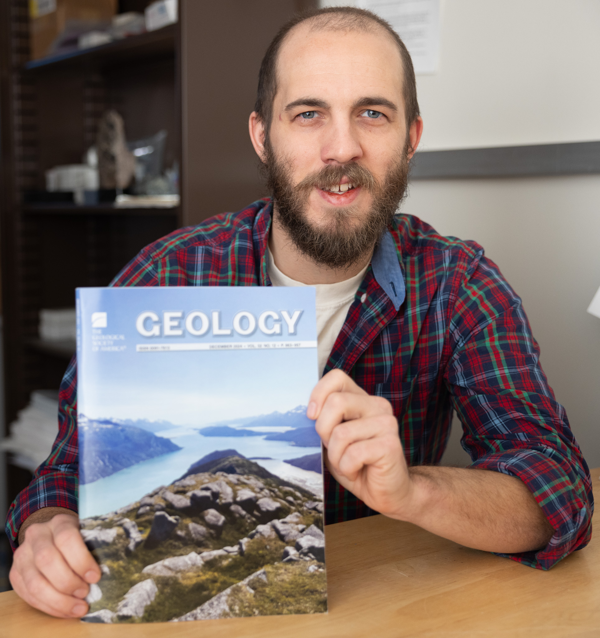 Sean Regan and copy of Geology journal