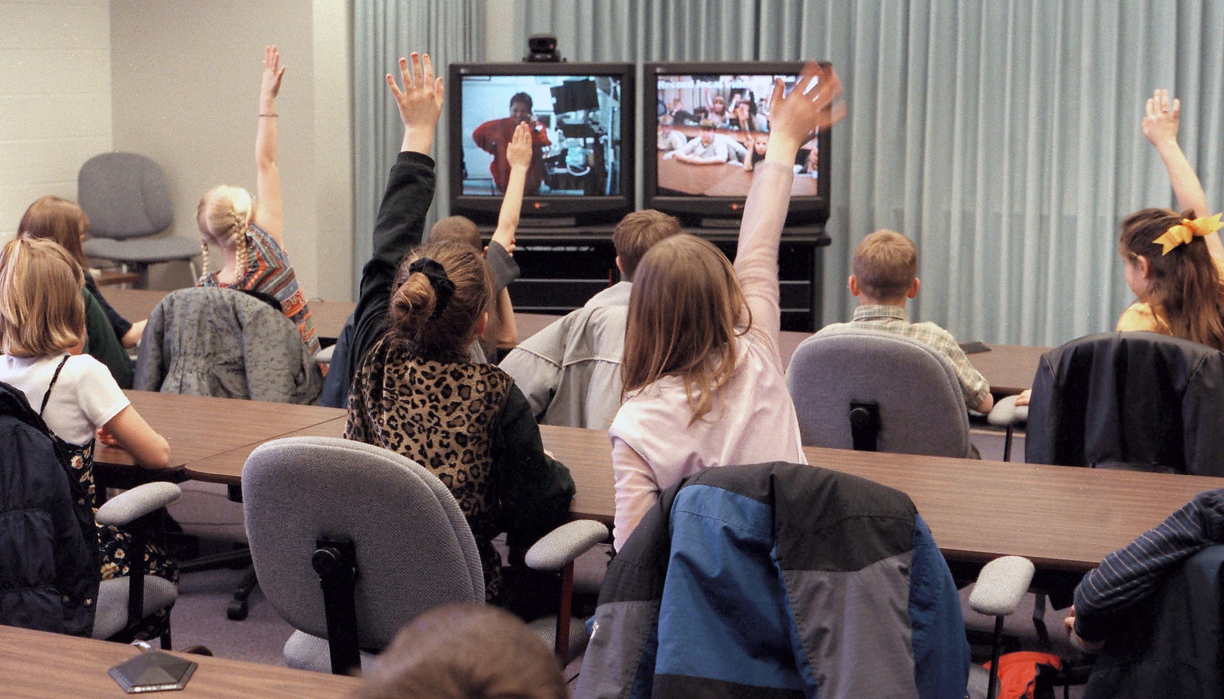 Students in class