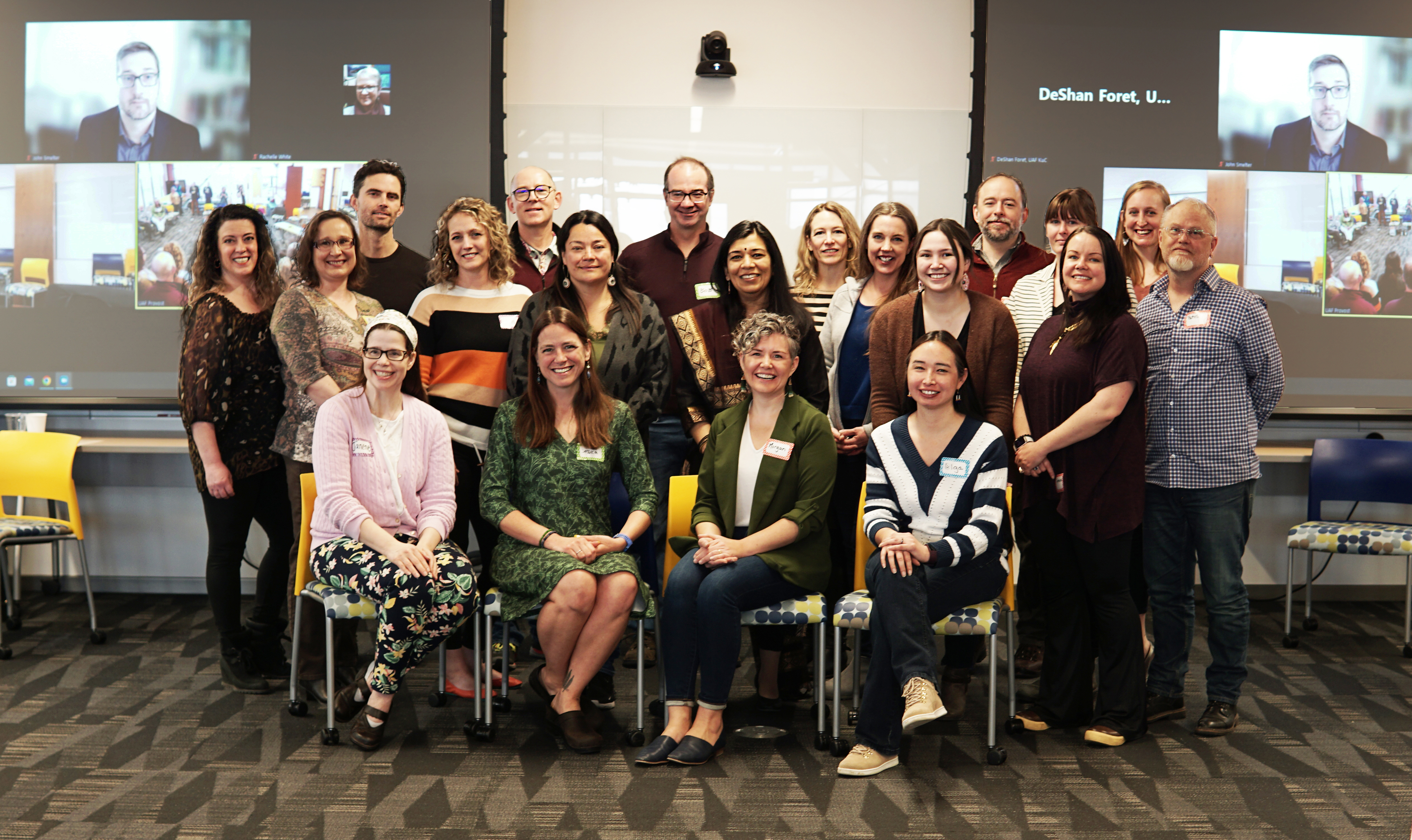 Group photo of the 2021-2022 Academic Leadership Institute cohort.
