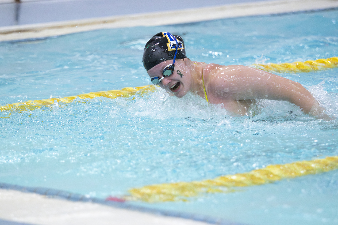 UAF swim team vs. SDSU.