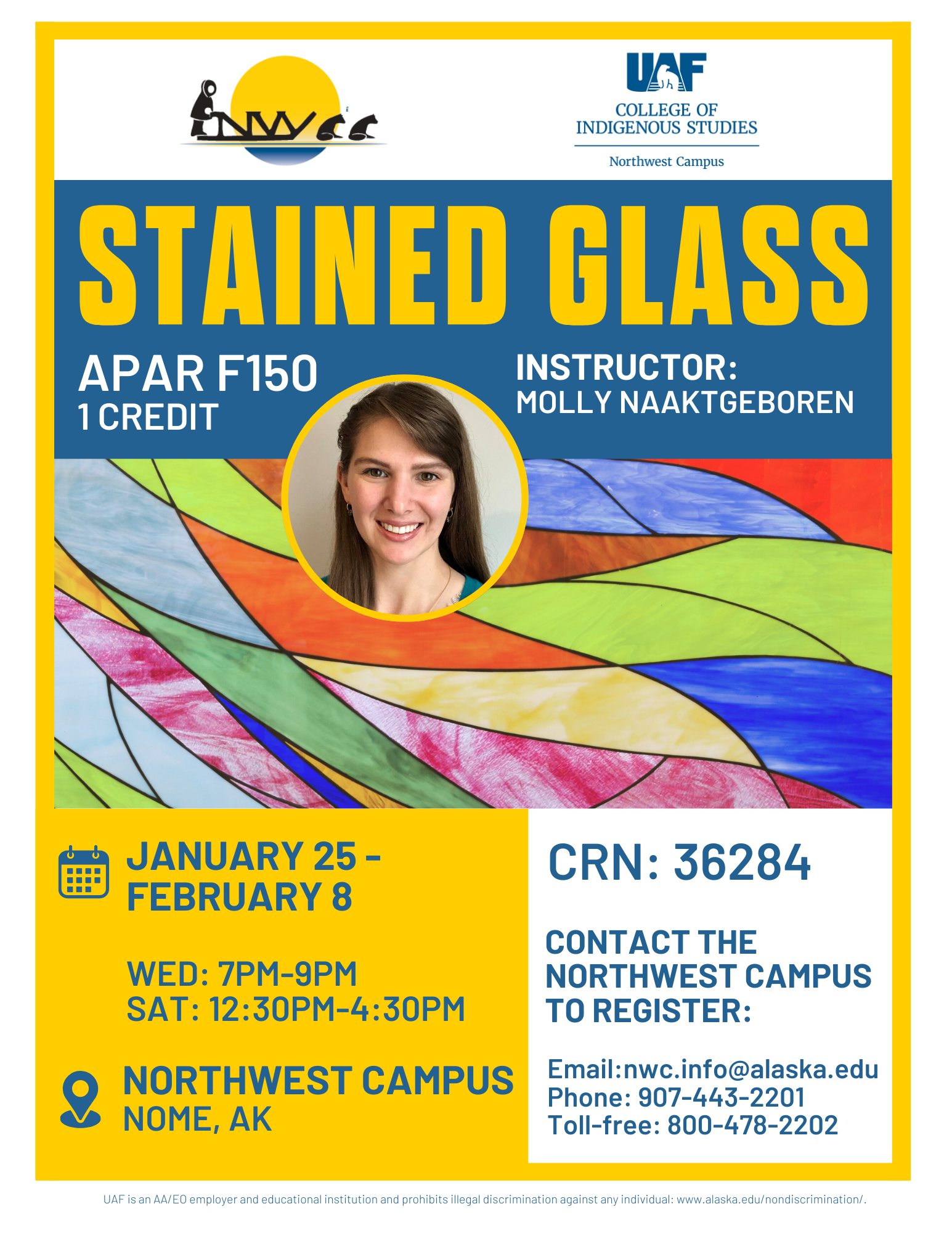 Stained Glass Flyer