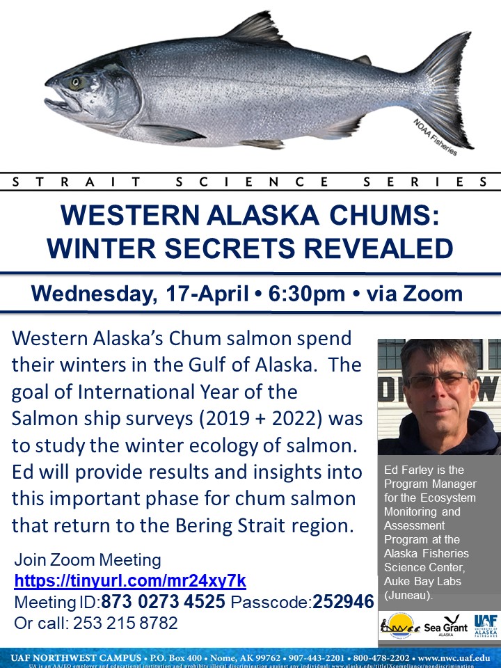 Western Alaska Chums: Winter Secrets Revealed Flyer