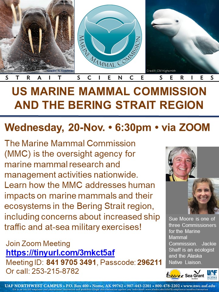 US Marine Mammal Commission and the Bering Strait Region Flyer