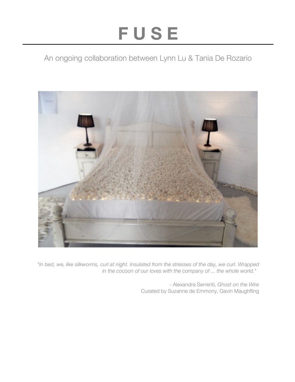 Fuse cover page, photo of a white bedroom with a white canopy over the bed