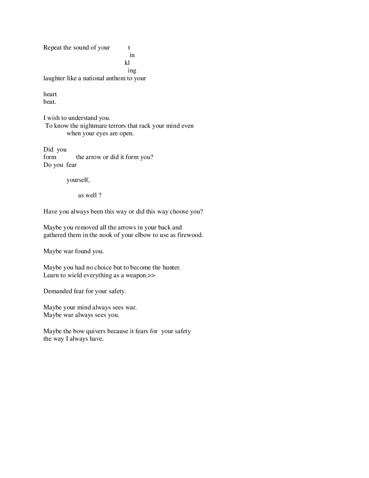 Formatted poem, page 2