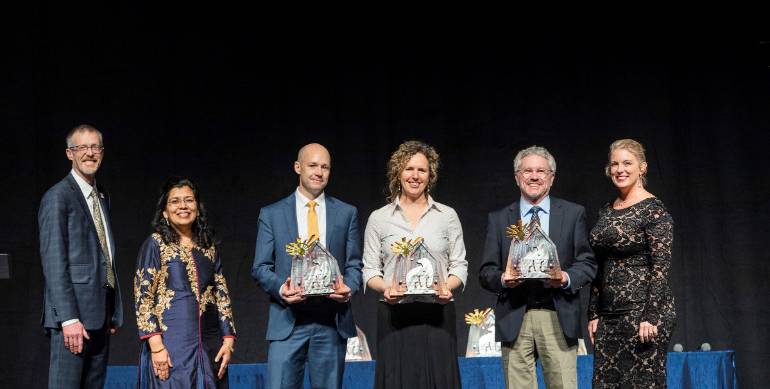 Usibelli 2018 award winners
