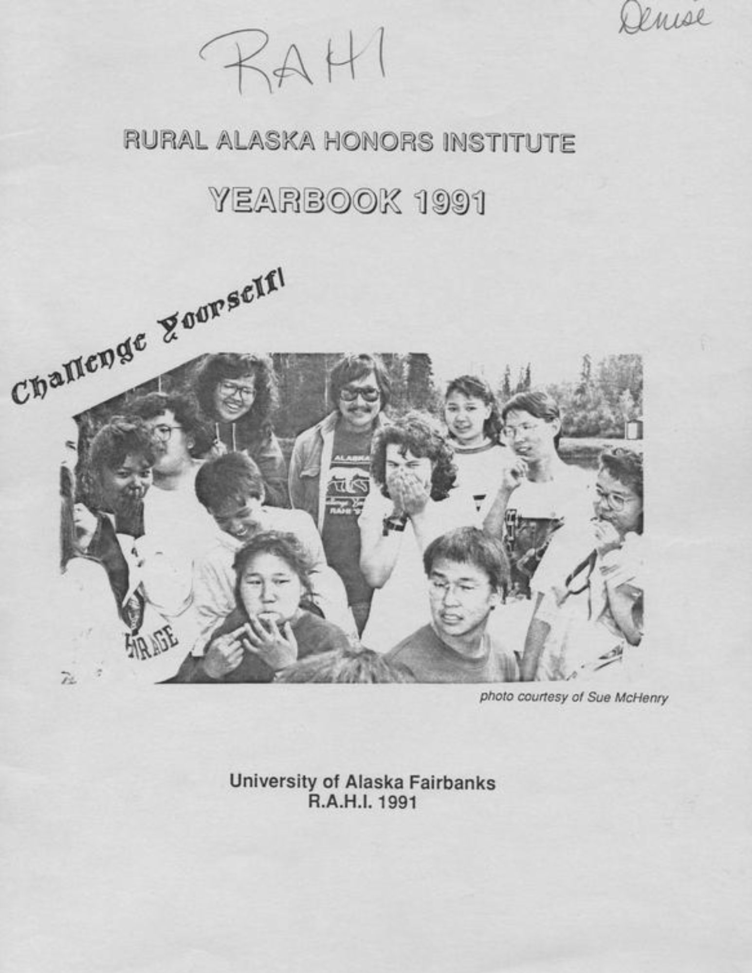 1991 Yearbook Cover