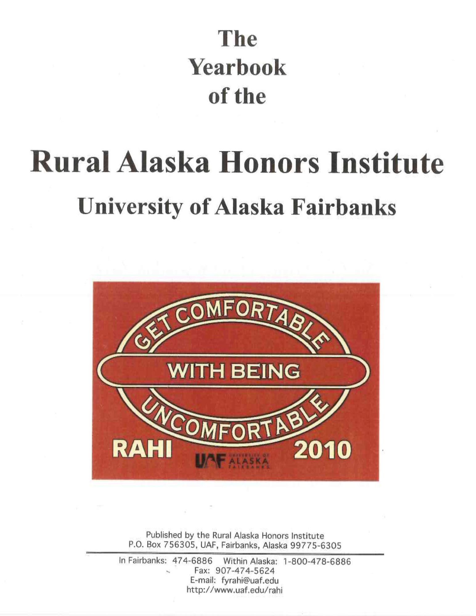 2010 Yearbook Cover