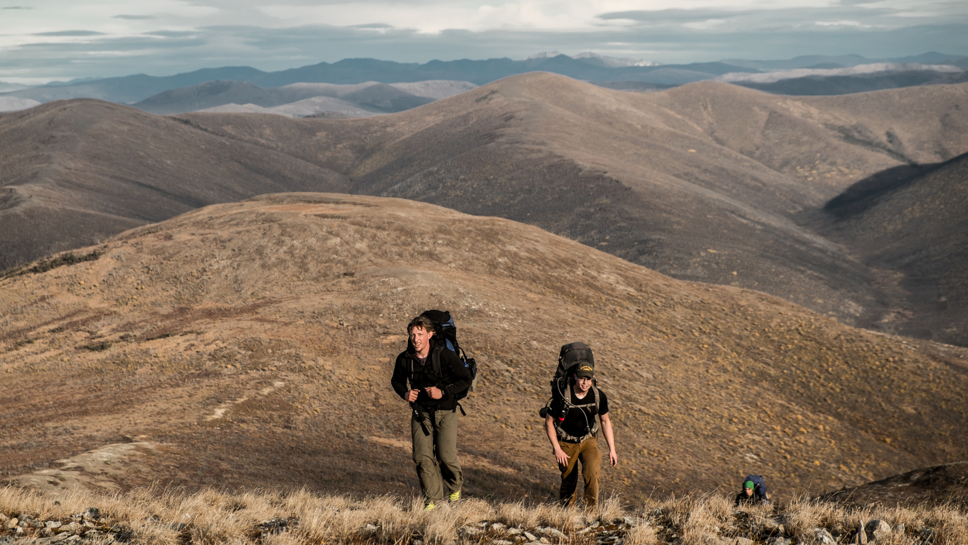 Hikers at Eagle Summit